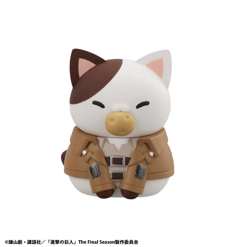 Attack on Titan - Attack on Nyanko Survey Corps Group da Nyan! - Mega Cat Project - Set of 8