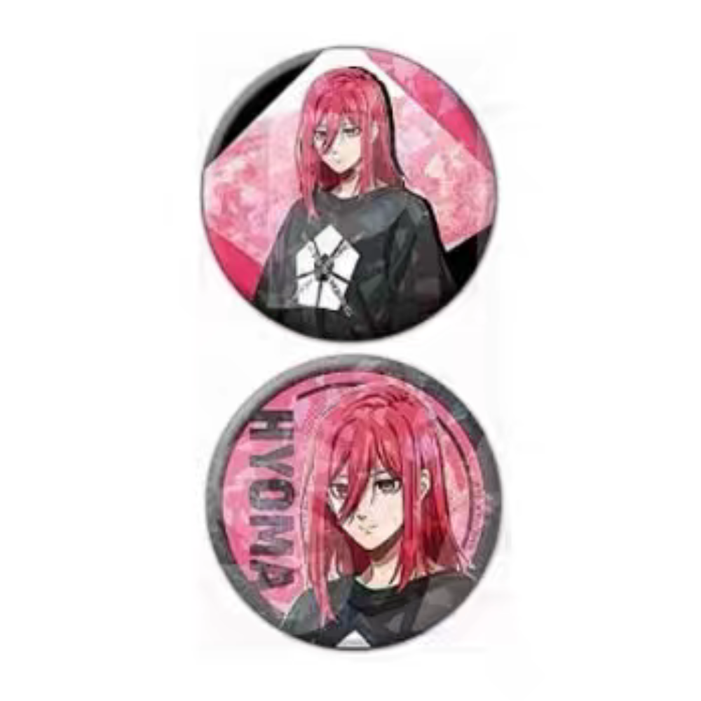 Blue Lock Trading Hologram Tin Badge Sub Culture Fashion Ver.