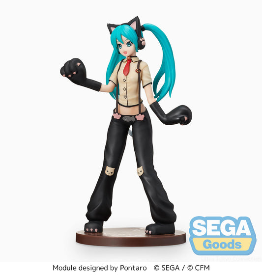 Hatsune Miku - Hatsune Miku Project DIVA Arcade Future Tone SPM Prize Figure (Kitty Cat Ver.) 02