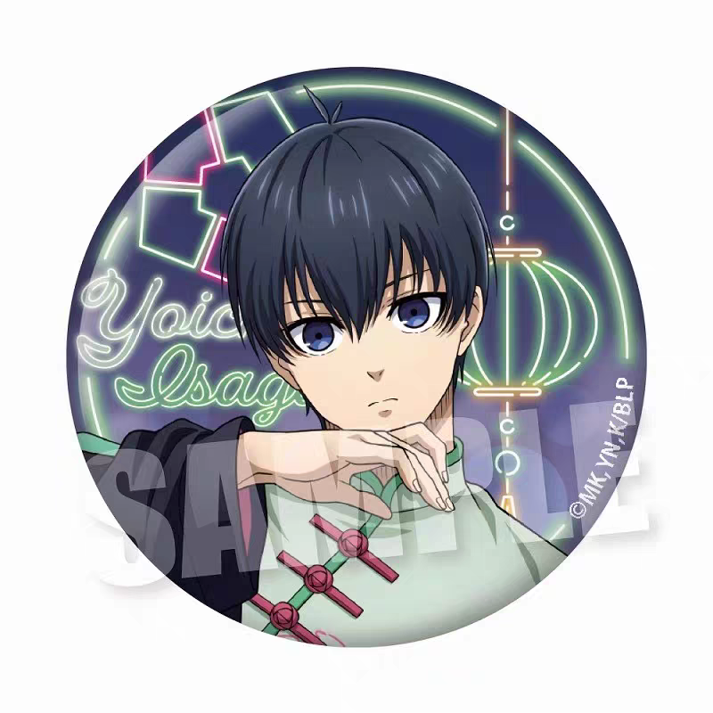 Blue Lock Trading Can Badge Neon China Ver.