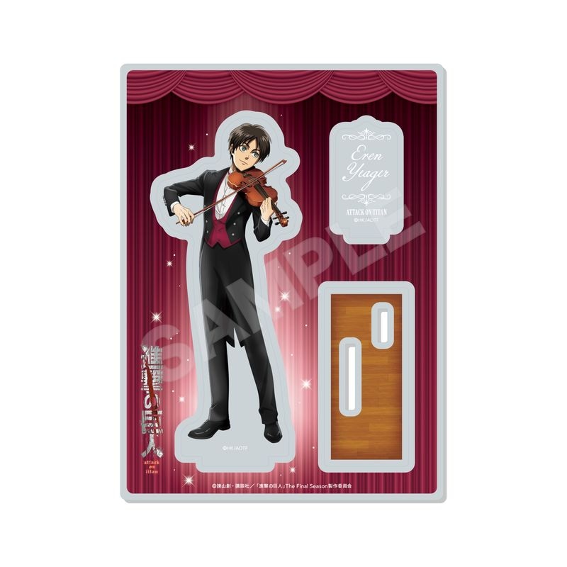 Pre-Order Attack on Titan Quartet Ver. Acrylic Stand Eren