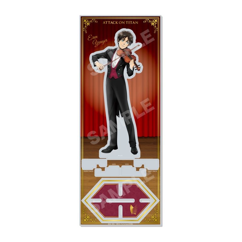 Pre-Order Attack on Titan Quartet Ver. Acrylic Stand Large Eren