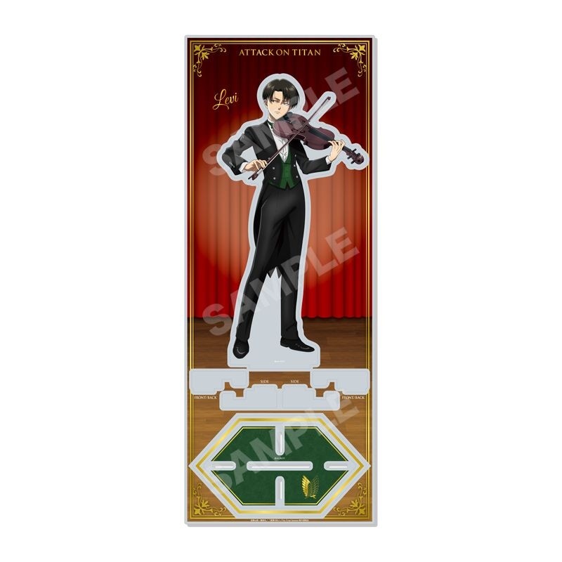 Pre-Order Attack on Titan Quartet Ver. Acrylic Stand Large Levi