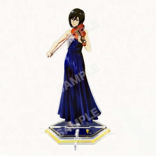 Attack on Titan Quartet Ver. Acrylic Stand Large Mikasa 02
