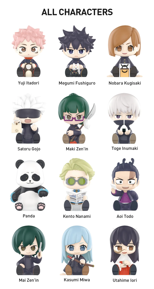 Jujutsu Kaisen Uniform Series Figures POP MART Whole Set