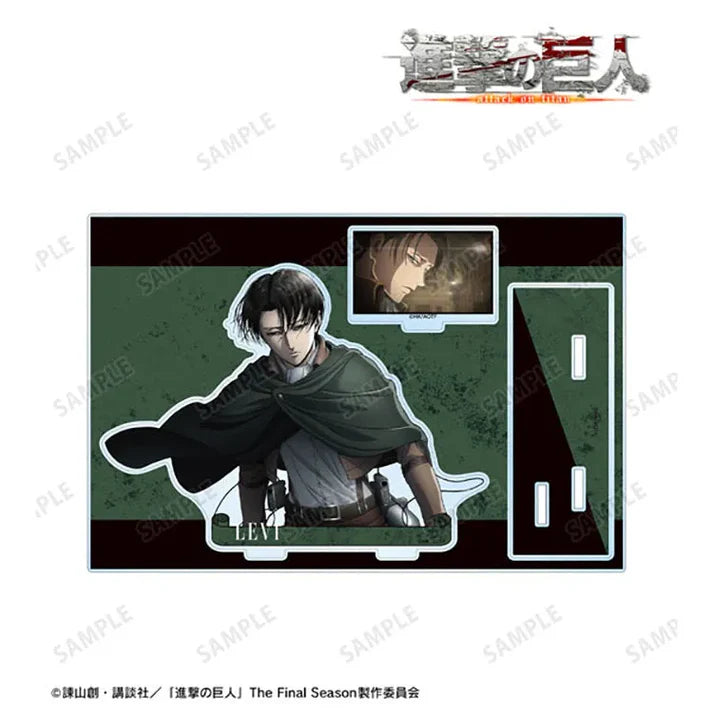 Attack on Titan Anime Merch - Levi BIG Acrylic Stand