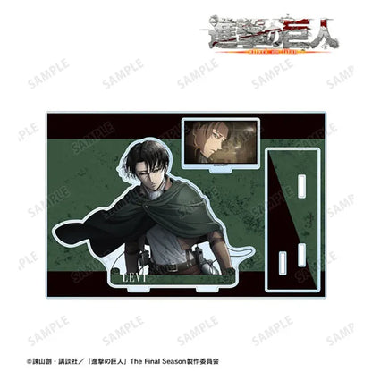 Attack on Titan Anime Merch - Levi BIG Acrylic Stand