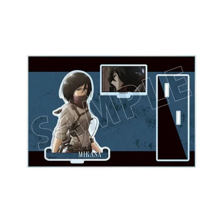 Attack on Titan Anime Merch - Mikasa BIG Acrylic Stand