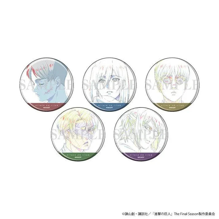 Attack on Titan Anime Merch - The Final Season 03/ Genga Art Illustration (1 Random)