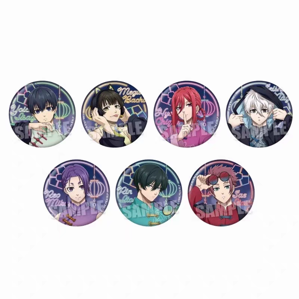 Blue Lock Trading Can Badge Neon China Ver.
