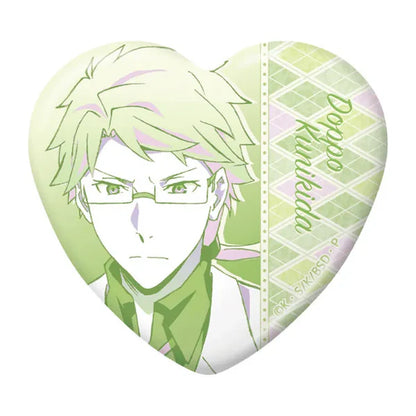 Bungo Stray Dogs Anime Merch - Trading Heart Tin Badge vol.4 Kunikida Doppo