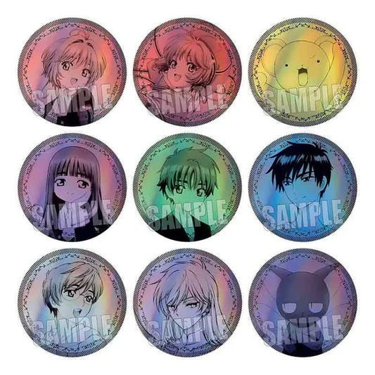 Cardcaptor Sakura - Anime Merch - 25th Anniversary Trading Holographic Can Badge