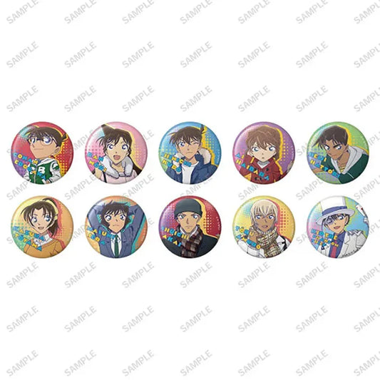 Detective Conan Anime Merch - American Pop Tin Badge (1 Random)