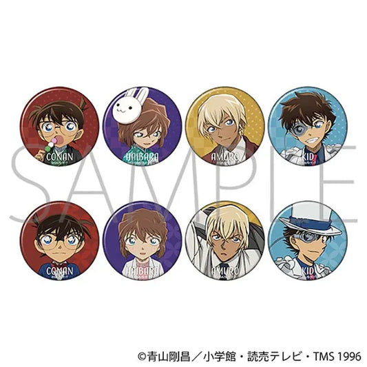 Detective Conan Anime Merch - Character Badge Collection (1 Random)