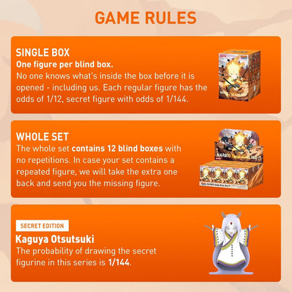 Naruto Ninkai Taisen Series Figures Single Box Blind Box POP MART