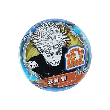 Jujutsu Kaisen Anime Merch - Satoru Gojo 2024 Birthday Can Badge