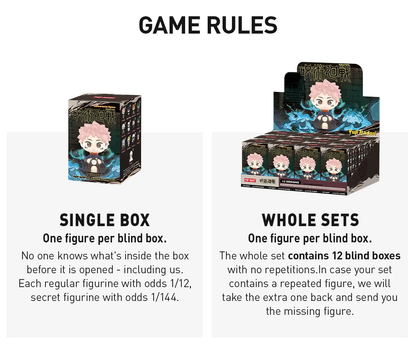 Jujutsu Kaisen Uniform Series Figures POP MART Whole Set