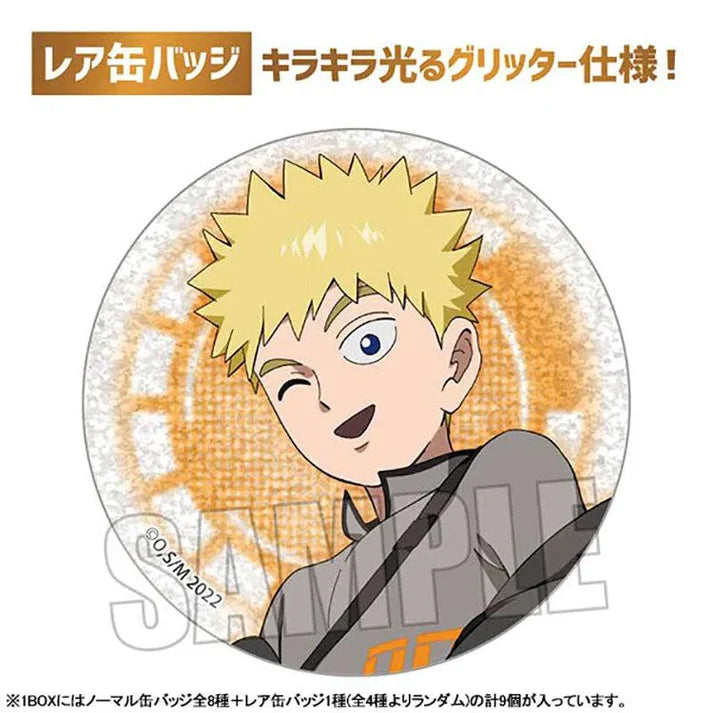 Mob Psycho 100 III - Anime Merch - Trading Tin Badge Cyberpunk Ver. Teruki Hanazawa Glittered