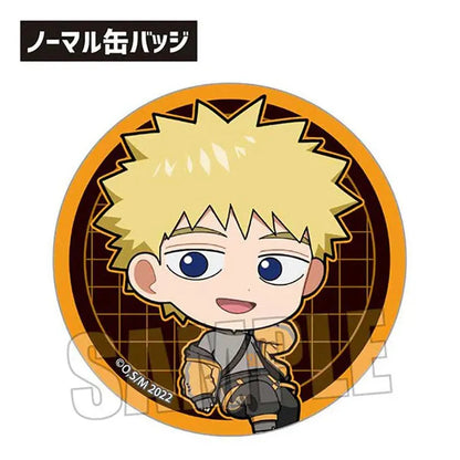 Mob Psycho 100 III - Anime Merch - Trading Tin Badge Cyberpunk Ver. Teruki Hanazawa (Chibi)