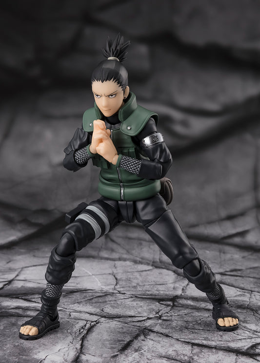 Naruto Shippuden - Shikamaru Nara S.H.Figuarts Figure (Brilliant Strategist Ver.)
