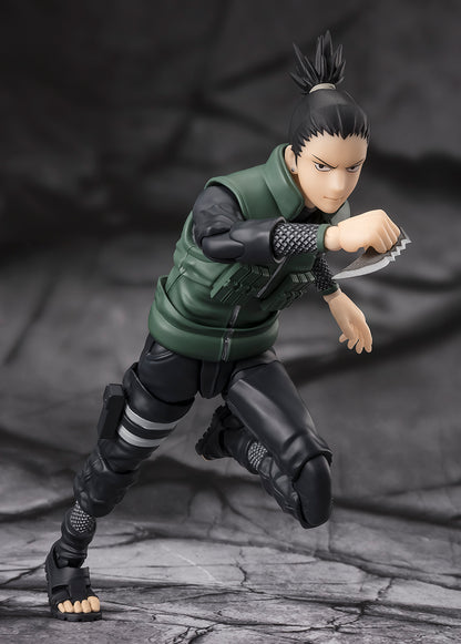 Naruto Shippuden - Shikamaru Nara S.H.Figuarts Figure (Brilliant Strategist Ver.)