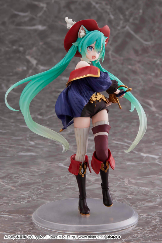 Piapro Characters - Hatsune Miku - Hatsune Miku Wonderland Series - Nagagutsu o Haita Neko - Figure