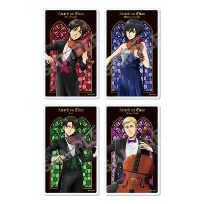 Pre-Order Attack on Titan Quartet Ver. Acrylic Card (Box)