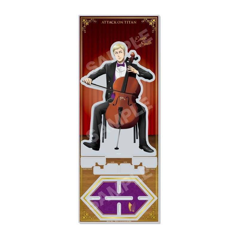 Pre-Order Attack on Titan Quartet Ver. Acrylic Stand Large Erwin