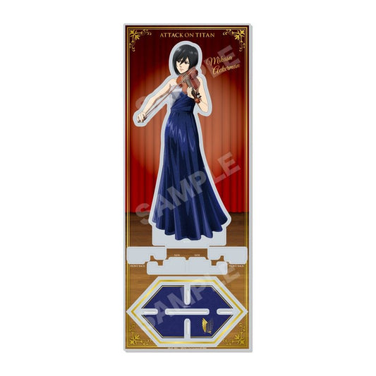 Pre-Order Attack on Titan Quartet Ver. Acrylic Stand Large Mikasa