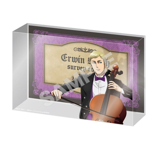 Pre-Order Attack on Titan Quartet Ver. Crystal Art Board Erwin