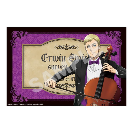 Pre-Order Attack on Titan Quartet Ver. Crystal Art Board Erwin
