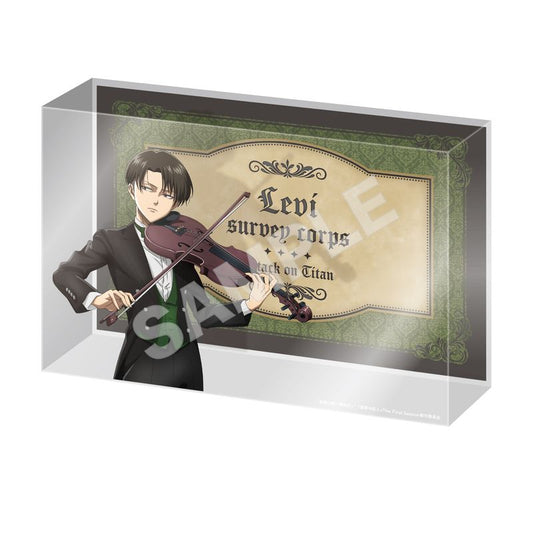 Pre-Order Attack on Titan Quartet Ver. Crystal Art Board Levi