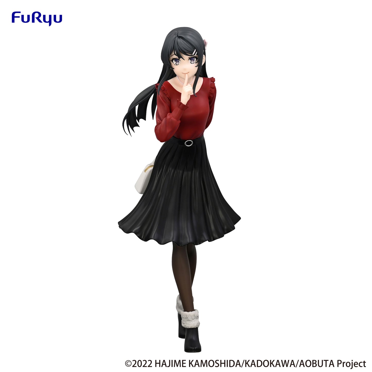 Rascal Does Not Dream of Bunny Girl Senpai - Mai Sakurajima Trio-Try-iT Prize Figure (Winter Outfit Ver.) 01