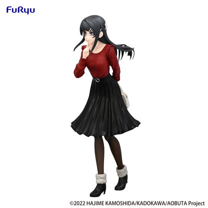 Rascal Does Not Dream of Bunny Girl Senpai - Mai Sakurajima Trio-Try-iT Prize Figure (Winter Outfit Ver.) 02