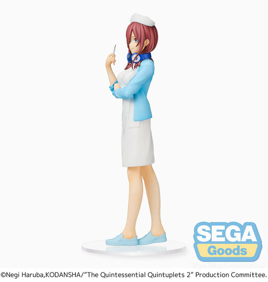 The Quintessential Quintuplets 2 - Miku Nakano SPM Prize Figure (Nurse Ver.)